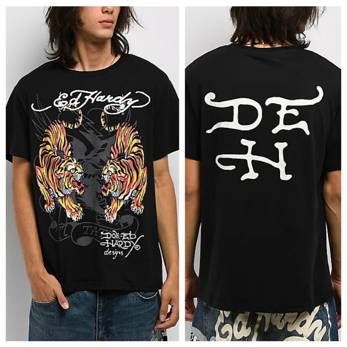 Streetwear Brand Shirts - Camiseta de algodão com estampa gráfica