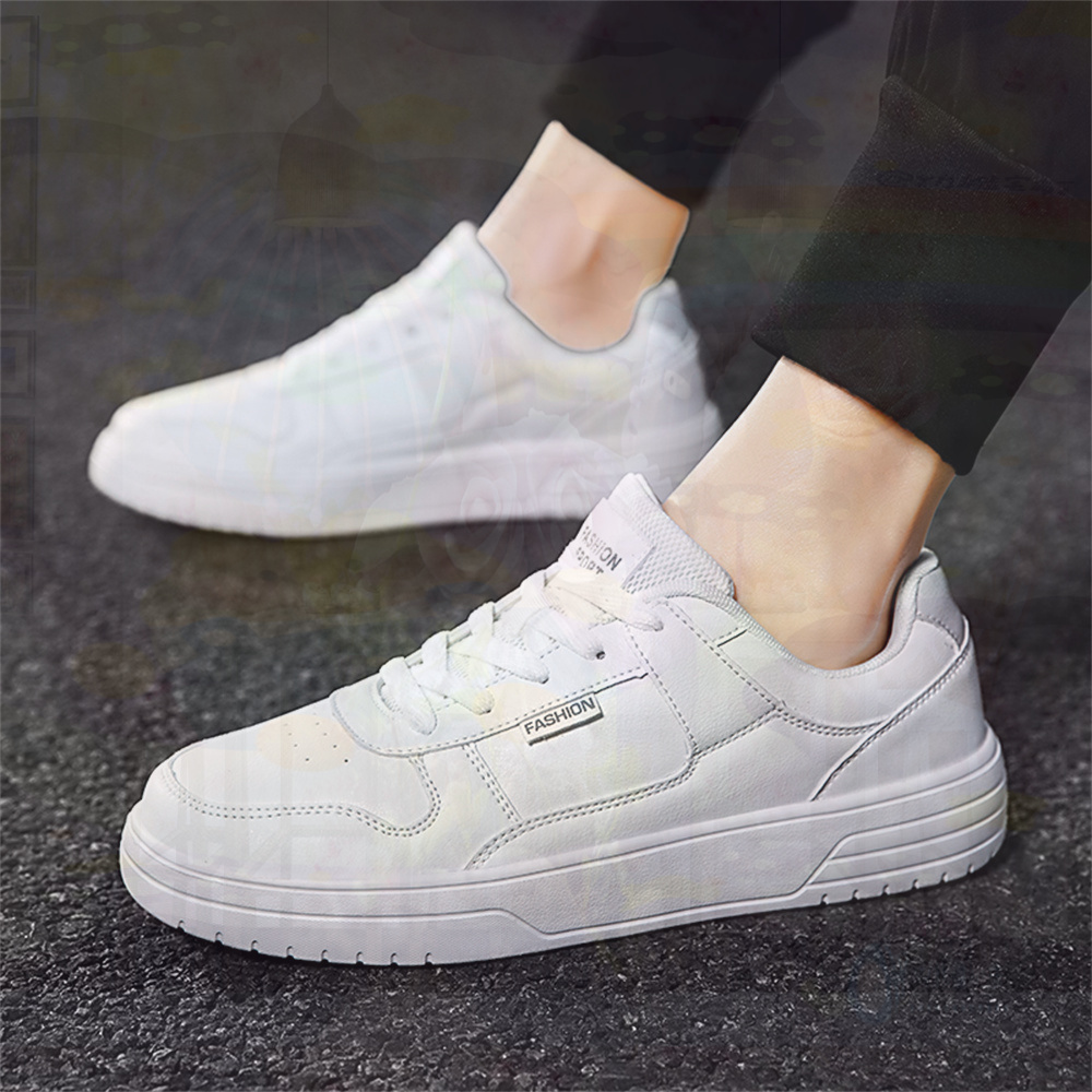 Streetwear Brand Cheap - Com laços sapatos de couro do