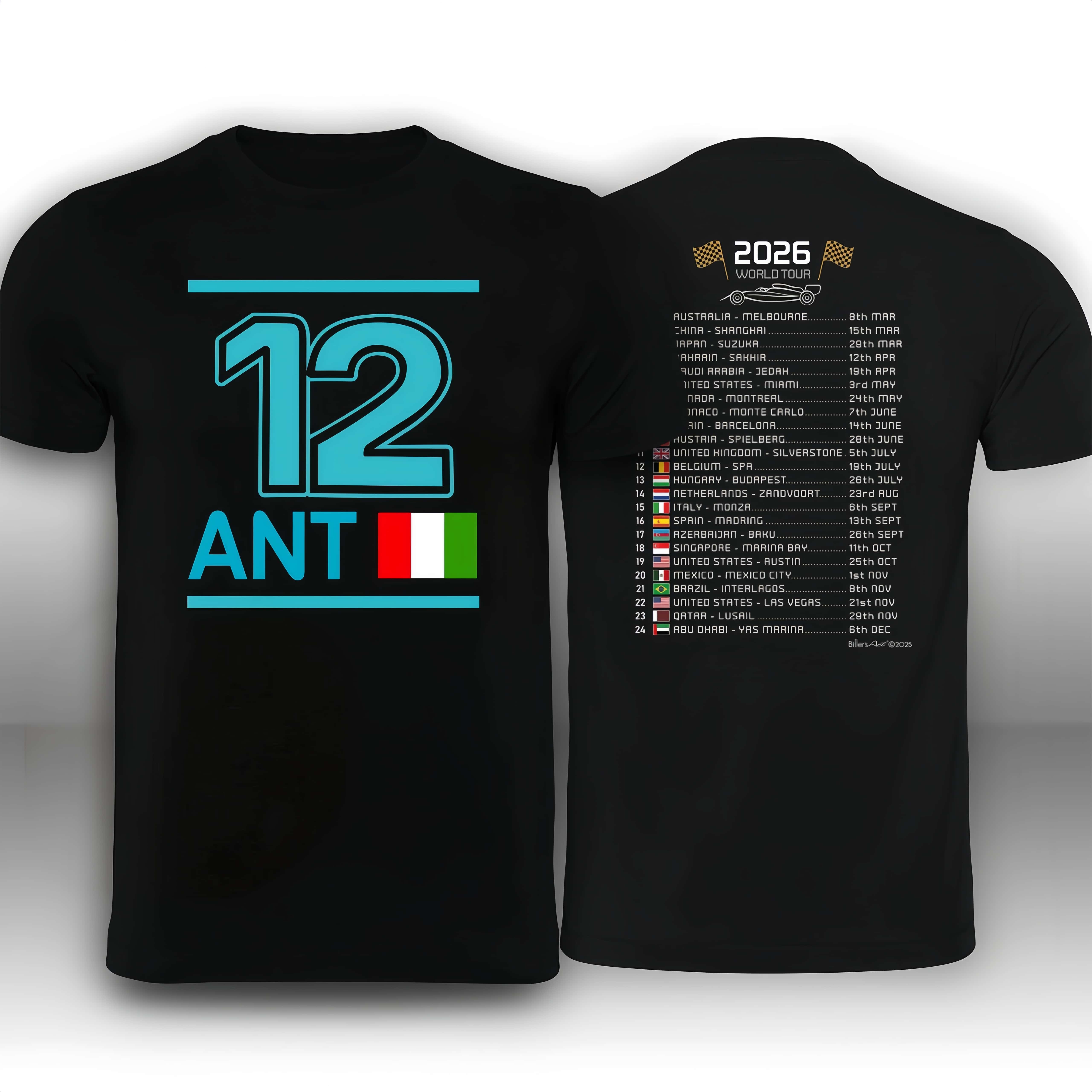 Streetwear Brands 2026 - Kimi Antonelli # Camiseta Oversized de