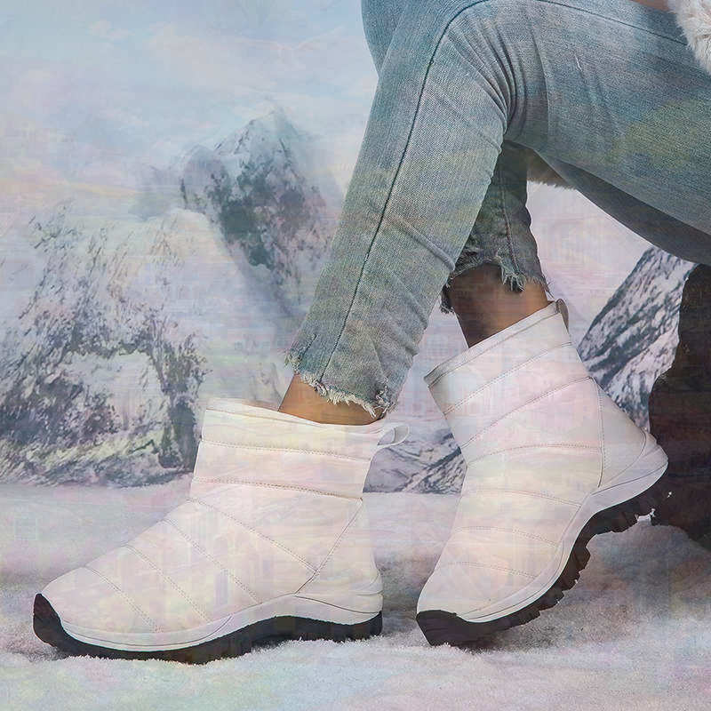 Streetwear Brand Cheap - Antiderrapante térmico idosos tênis mulher sapatos