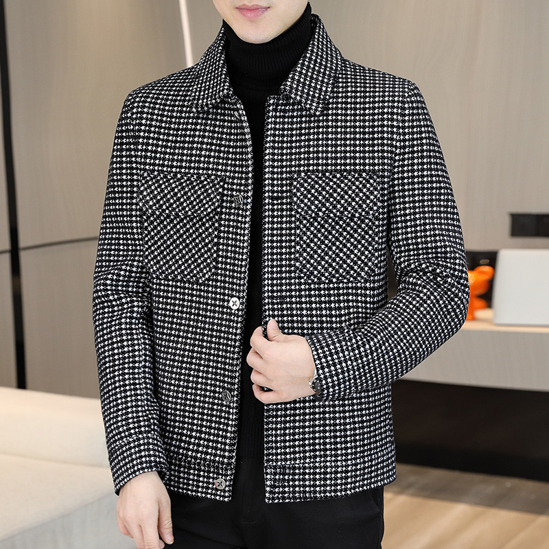 Streetwear Brand Fashion - Marca de inverno xadrez jaquetas de