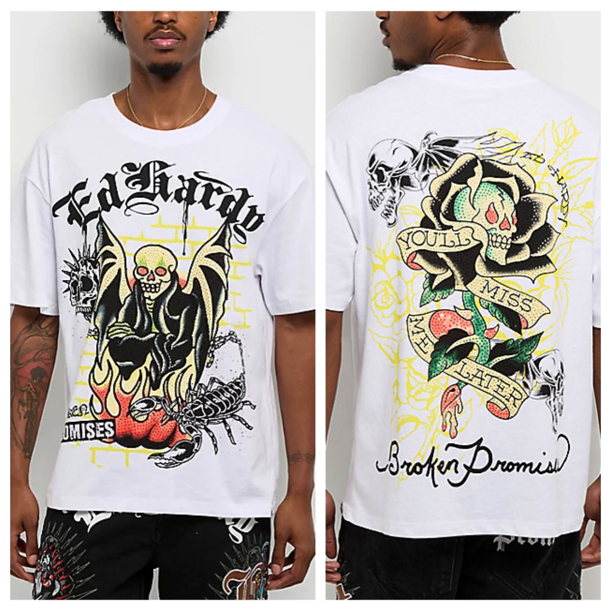 Camiseta de algodão com estamp - Streetwear Brand Shirts avaliação e preço