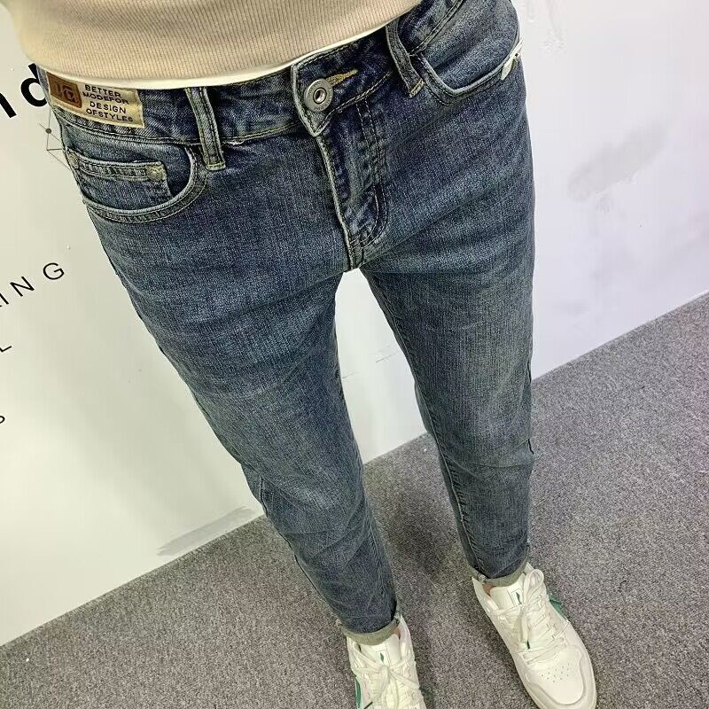 Harajuku moda streetwear jeans - Streetwear Brand Denim avaliação e preço