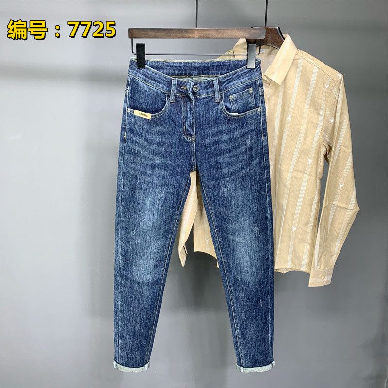 Harajuku moda streetwear jeans - Streetwear Brand Denim avaliação e preço