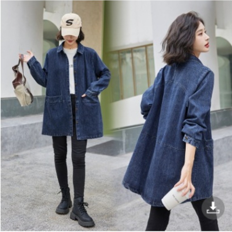 Jaqueta de Denim Oversized com - Streetwear Brand Denim avaliação e preço