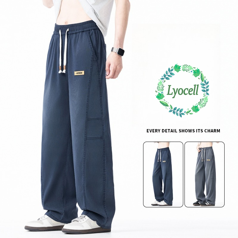 Calças Masculinas Finas e Solt - Streetwear Brands 2026 avaliação e preço