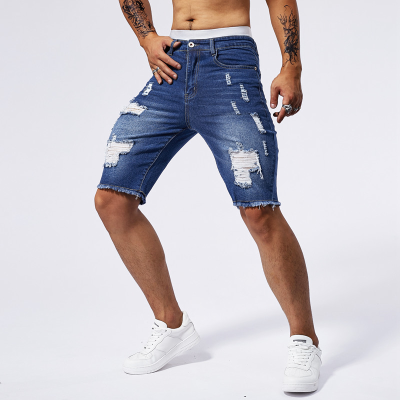 2025 verão novos homens rasgad - Streetwear Brand For Men avaliação e preço