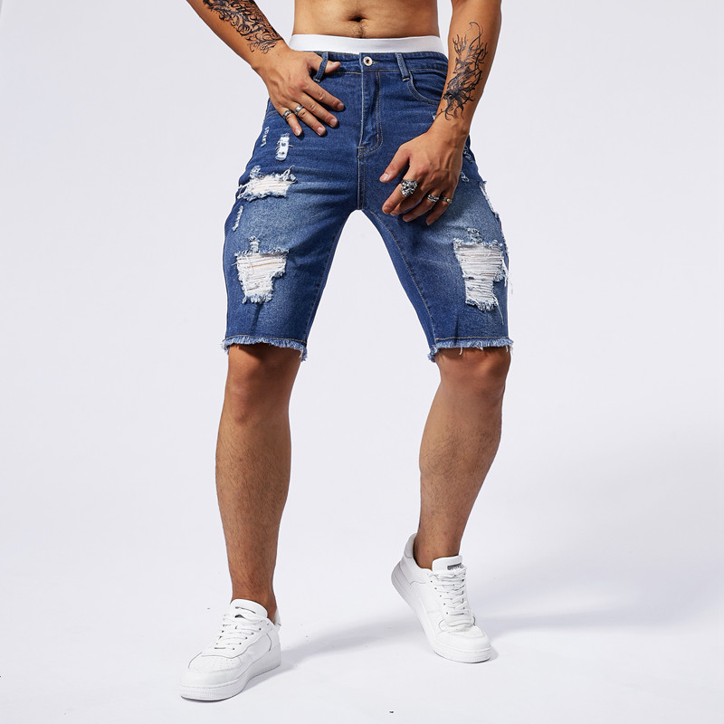 2025 verão novos homens rasgad - Streetwear Brand For Men avaliação e preço