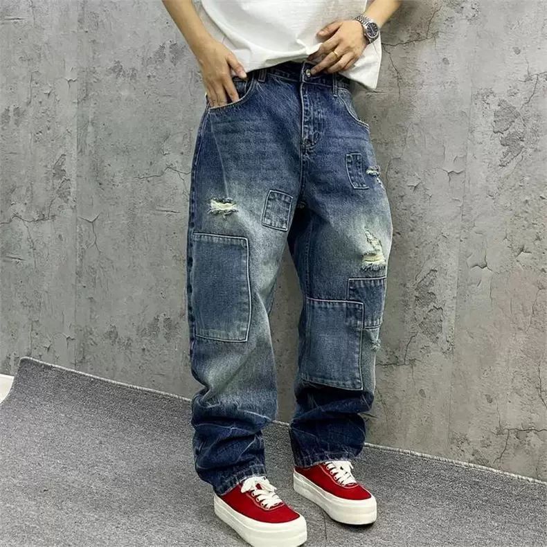 Calças Cargo Masculinas de Jea - Streetwear Brand Denim avaliação e preço
