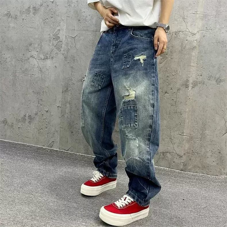Calças Cargo Masculinas de Jea - Streetwear Brand Denim avaliação e preço