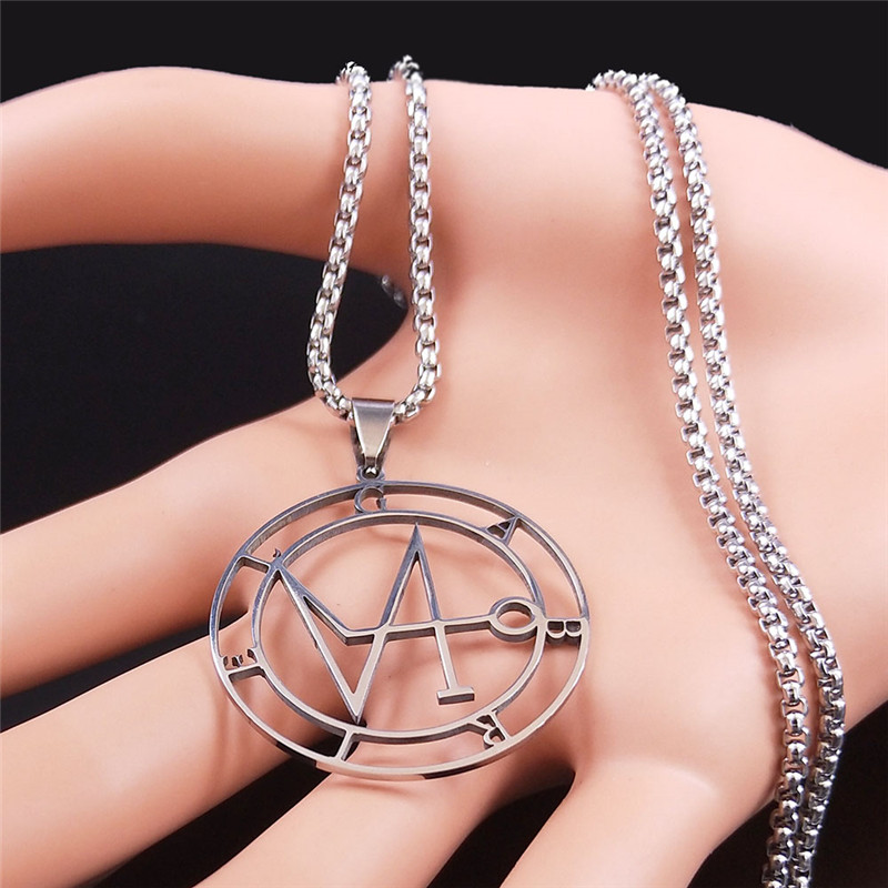 Colar de Aço Inoxidável com Si - Streetwear Brand Accessories avaliação e preço