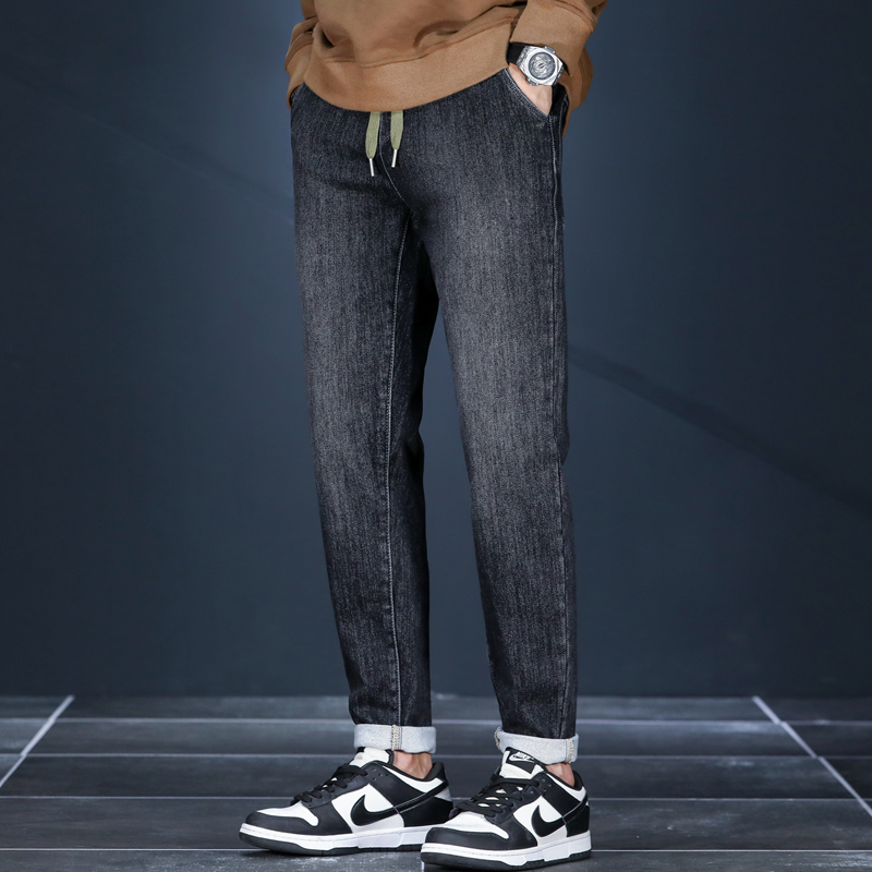 Marca masculina novo outono je - Streetwear Brand Denim avaliação e preço