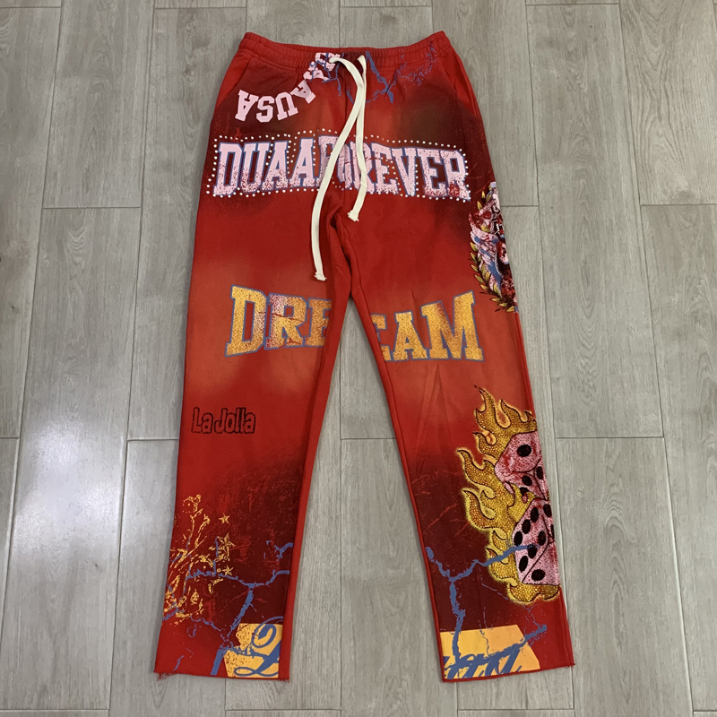 Calças Longas Masculinas DUAA  - Streetwear Brands 2026 avaliação e preço