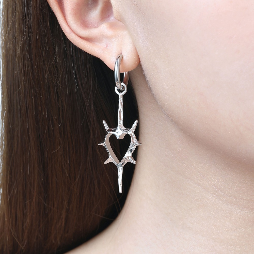 Brincos Dangle Estilo Punk par - Streetwear Brand Accessories avaliação e preço