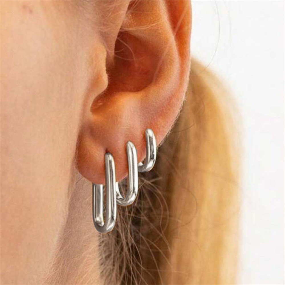 3 pçs estilo trocadilho geomét - Streetwear Brand Accessories avaliação e preço